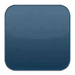 Blue Button - icon - Free Download PNG