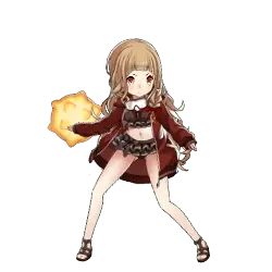 Blonde Girl - magic - anime - Transparent Layer PNG