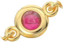 Gold Ruby Pendant - jewelry - Free Download PNG