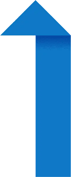 Blue Arrow - graphic - Curated PNG