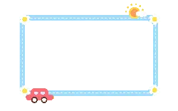 Flower Frame - car - PNG