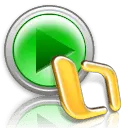 Play Button - media - green - PNG Images