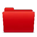 Red Folder - application - Free PNG