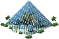 Glass Pyramid - modern - No Watermark PNG