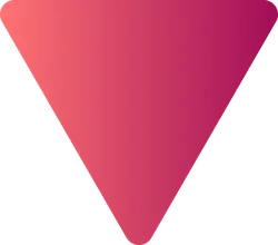 Gradient Pink Triangle - gradient color - PNG