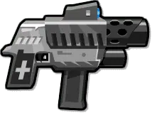 Futuristic Rifle - mechanical - firearm - Lossless PNG