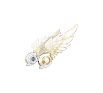 Winged Helmet - flying - Transparent Layer PNG