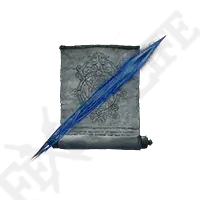 Blue Scroll - Lossless PNG