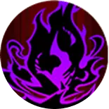 Purple Flame Fox - fox - No Watermark PNG