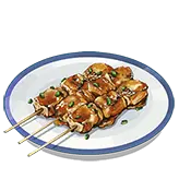 Grilled Meat Skewers - spicy - PNG