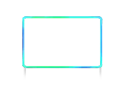 Colorful Rectangle Frame - gradient - PNG Images