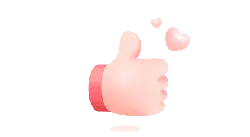 Thumbs Up Emoji - interaction - social media - Free Download PNG