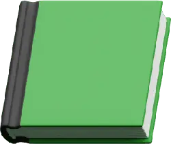 Green Book - knowledge - learning - Transparent Background PNG