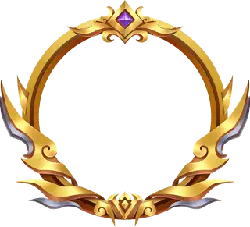 Gold Floral Wreath - jewel - PNG