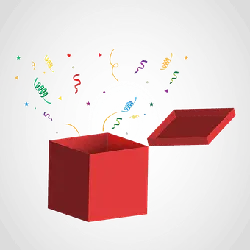 Surprise Box - Transparent Background PNG