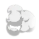 Cartoon Expression - white - Free PNG