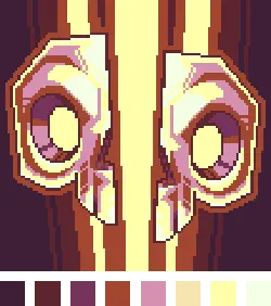 Pixel Eyes - abstract - Transparent Background PNG