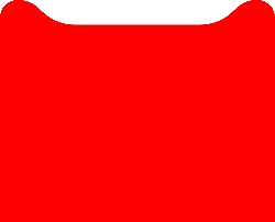 Red Rectangle - red - Curated PNG