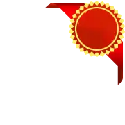 Red Circular Badge - decorative - No Watermark PNG