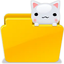 Cat in Folder - small animal - Free Download PNG