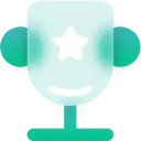 Robot Trophy - smile - High Resolution PNG