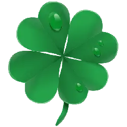 Clover - water drop - PNG Images