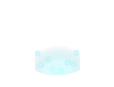 Blue Light Spots - futuristic - High Resolution PNG
