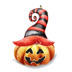 Jack-o'-lantern - hat - Halloween - Free Download PNG