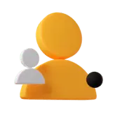 Orange Human Icon - icon - High Resolution PNG