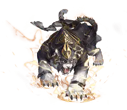 Black Gold Tiger - gold - No Watermark PNG