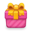 Gift Box - stripes - decoration - High Resolution PNG