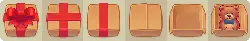 Gift Box - open - packaging - No Background PNG