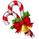 Candy Cane - holiday - Transparent Layer PNG