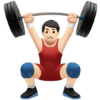 Weightlifting Cartoon Character - sport - High Resolution PNG