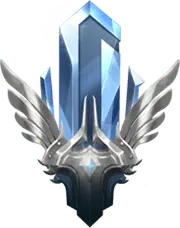 Ice Crystal Winged Badge - ice crystal - Lossless PNG
