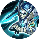 Blue and Silver Warrior - technology - PNG