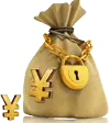 Money Bag - lock - High Resolution PNG