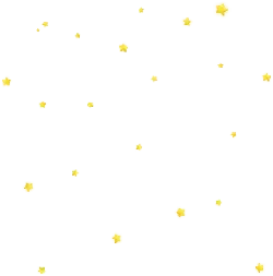 Gold Stars - Lossless PNG