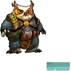 Owl Warrior - fantasy creature - PNG Images