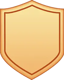 Golden Shield - logo - High Download Count PNG