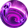 Purple Energy Orb - mystical - Free PNG