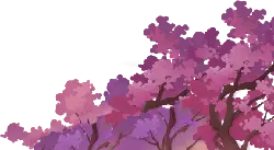 Pink Cherry Blossom Tree - Transparent Background PNG