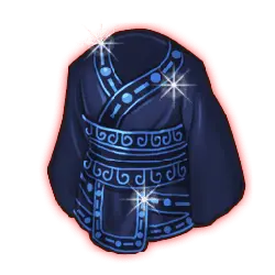 Blue Armor - shining - Transparent Background PNG