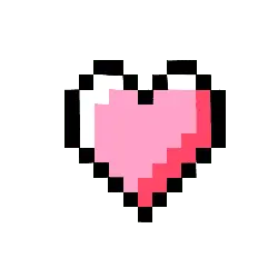 Pixel Heart - PNG Images