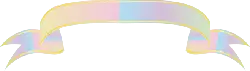 Rainbow Ribbon - ribbon - Transparent Background PNG