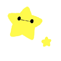 Star - smiley face - No Background PNG