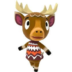 Sweater Deer - game character - Free PNG