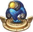 Blue Robot - game character - future technology - No Watermark PNG