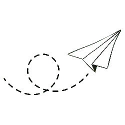 Paper Airplane - handmade - Recommended PNG