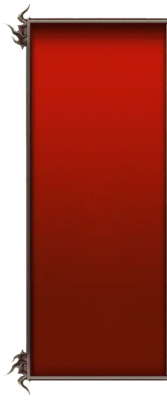 Red Background Decorative Frame - design - Transparent Background PNG